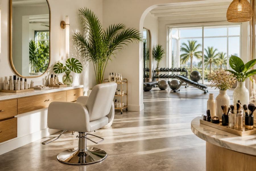 Representative Miami beauty & hair salons scene